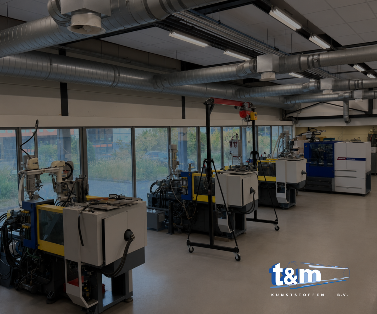 The T&amp;M Kunststoffen machine park